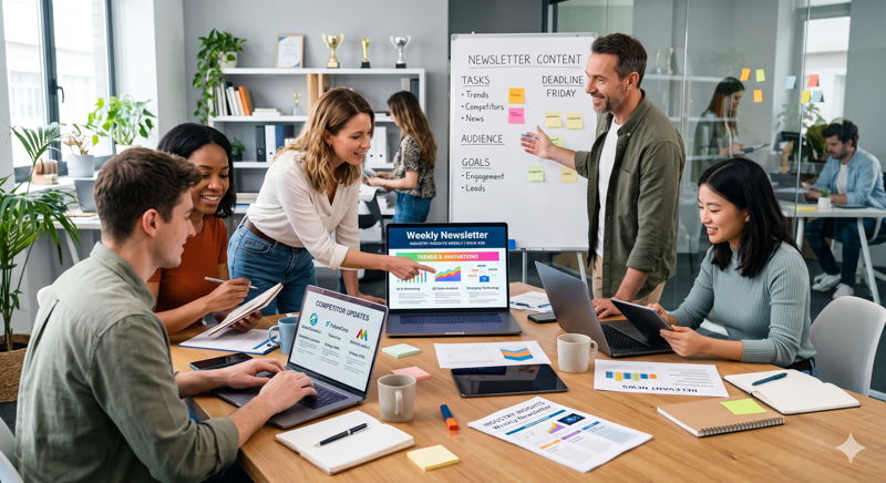 Newsletter challenge workflow